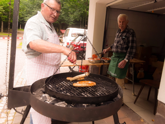 Grillfest mit Wanderehrung 05. August 2021